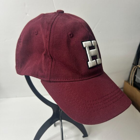 Harvard Crimson Collegiate Licensed Baseball Cap Hat Stretch Back - Maroon - Picture 2 of 6